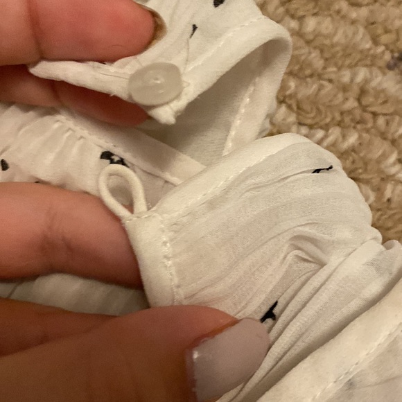 Ribbed blouse with stars - Picture 3 of 5